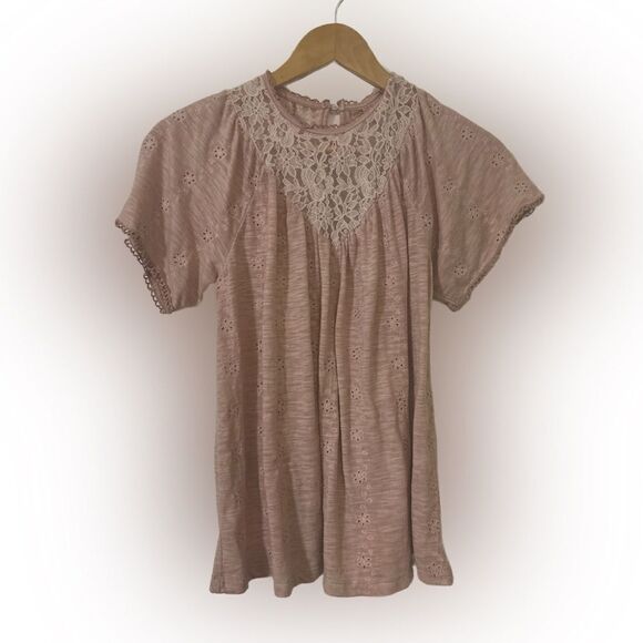 Knox Rose High Neck Lace Shirt - Picture 2 of 4